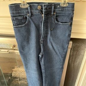 Express Slim Ankle Super High Rise Jeans